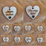 Ohnivo cyklamenová so srdiečkom – Obrázok 4