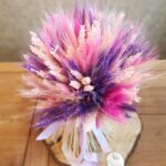 Melírovaná ružová z klasov