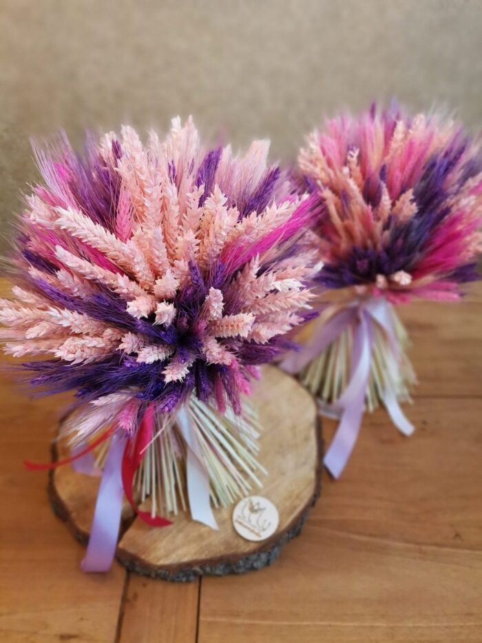 Melírovaná ružová z klasov – Obrázok 2