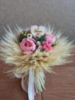 Stredná gratulačná,  ružové pivonie – Obrázok 5