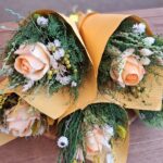 Kornut so sušenými kvetmi