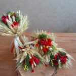 Malá kytička - červená