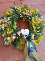 Venček so srdiečkom - žltý – Obrázok 4