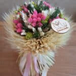 Krémová s ružovou