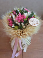 Krémová s ružovou