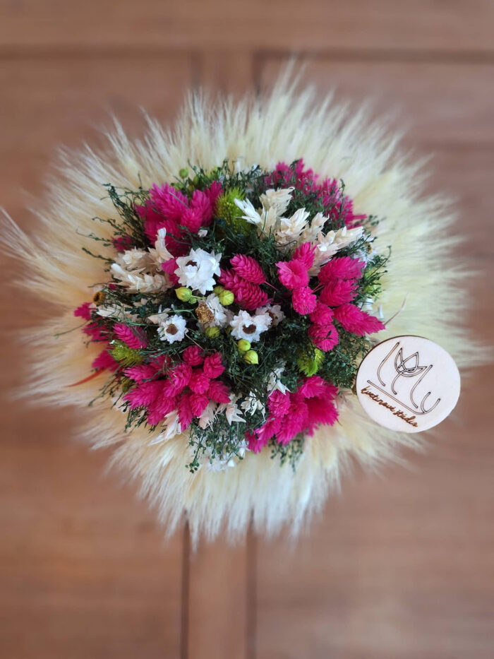 Krémová s cyklamenovou – Obrázok 2