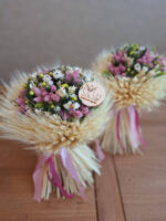 Krémová s tmavo ružovou – Obrázok 2