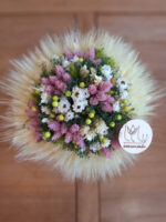 Krémová s tmavo ružovou – Obrázok 3