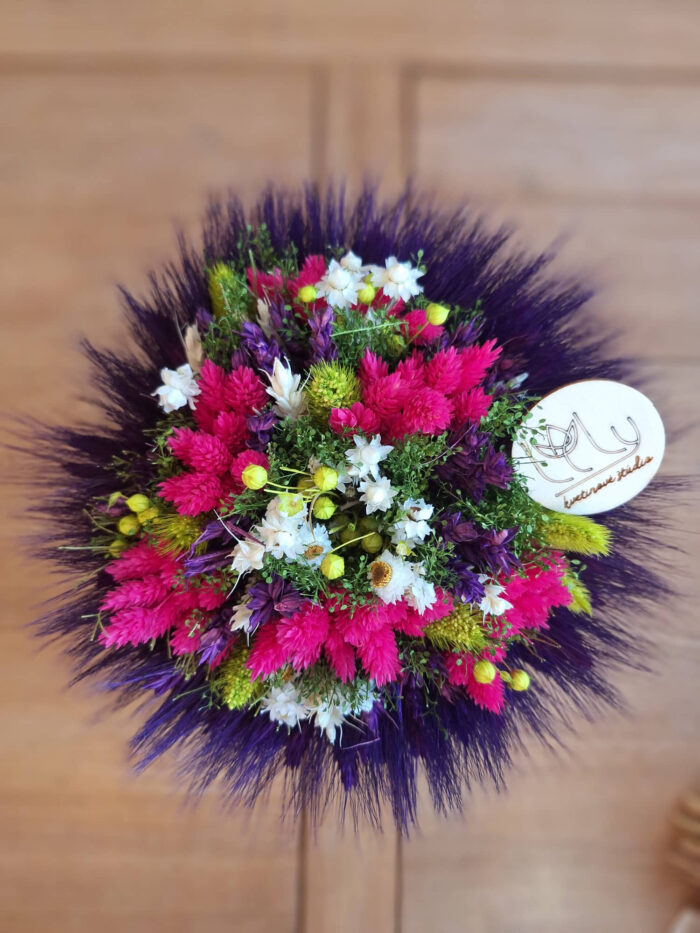 Tmavo fialová  s cyklamenovou – Obrázok 2