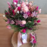 Svadobný set v ružovo cyklamenovej