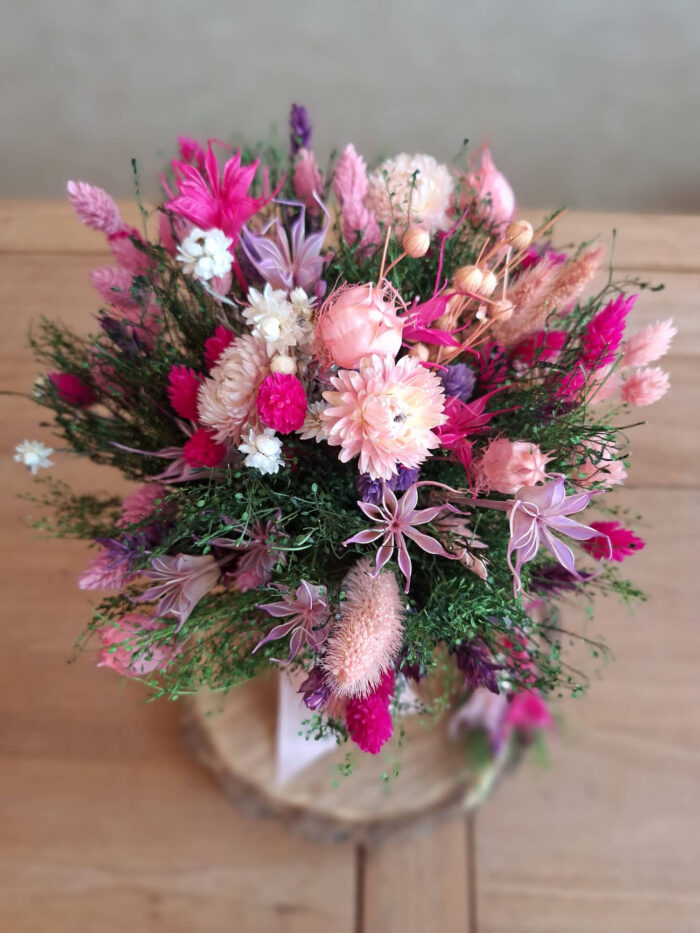 Svadobný set v ružovo cyklamenovej – Obrázok 2