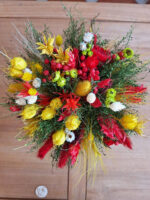 Svadobný set žlto červený – Obrázok 2