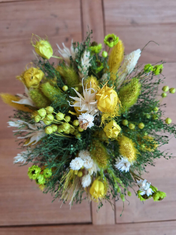 Svadobný set žltý – Obrázok 2