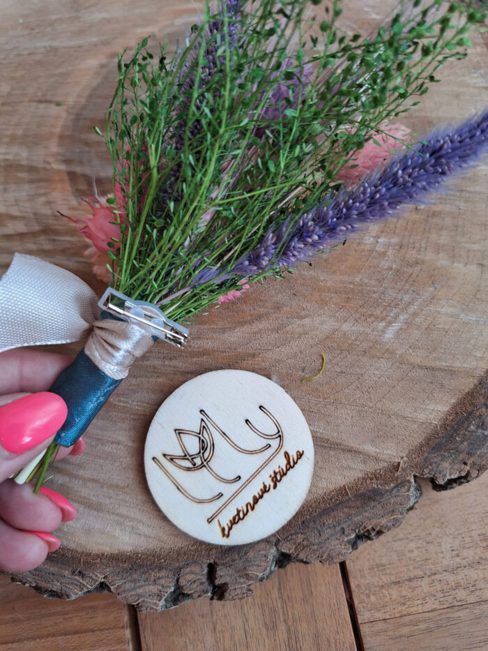 Svadobný set - ružovo fialová – Obrázok 5