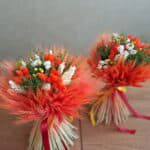 Stredná  kytica oranžová