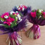 Tmavo fialová s cyklamenovou