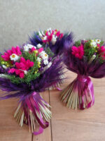 Tmavo fialová s cyklamenovou