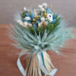 Stredná kytica tyrkysová