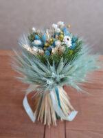 Stredná kytica tyrkysová