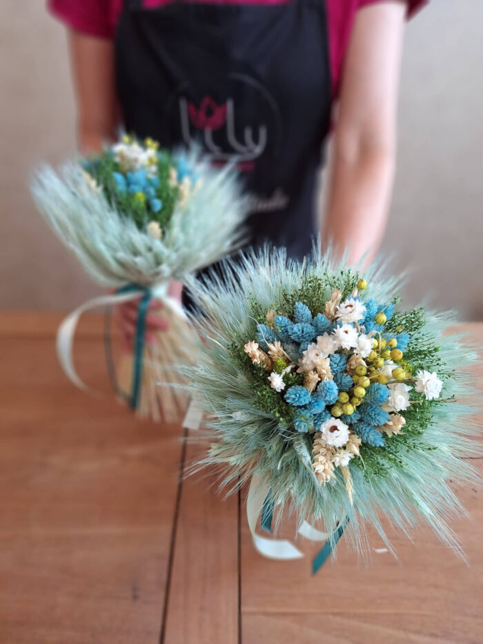 Stredná kytica tyrkysová – Obrázok 2