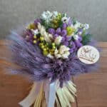 Jemná fialová s krémovou