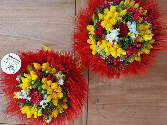 Ohnivo červená so žltou – Obrázok 2