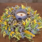 Sušený venček-žltý