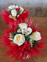 Stredná  kytica s ružami – Obrázok 4