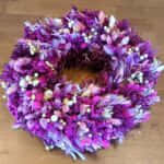 Fialový venček-novinka