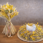 Step sušených tráv plus venček set