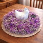 Jarný venček so sliepočkou