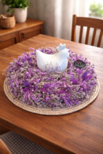 Jarný venček so sliepočkou